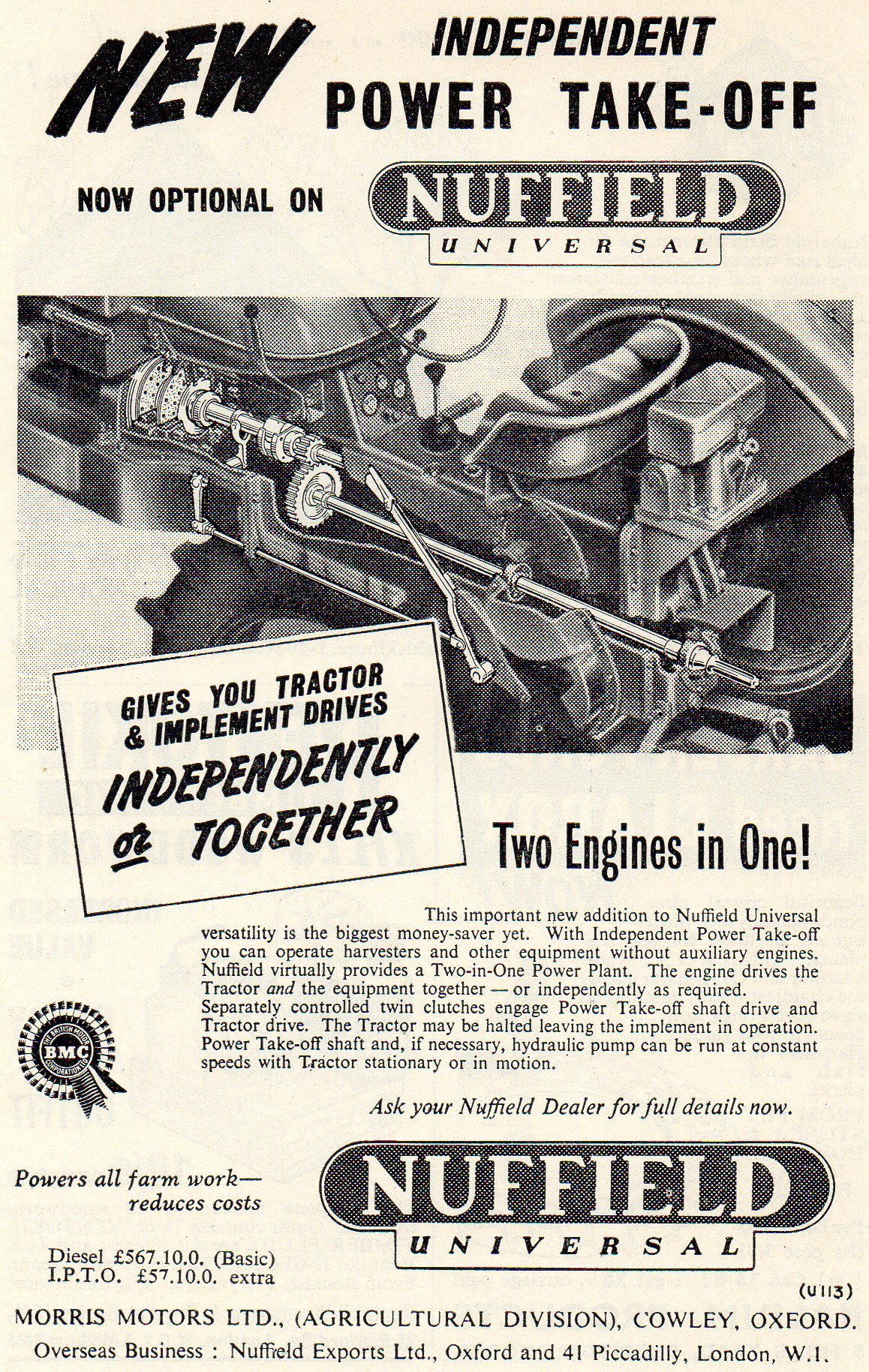 Old Nuffield Advertisements