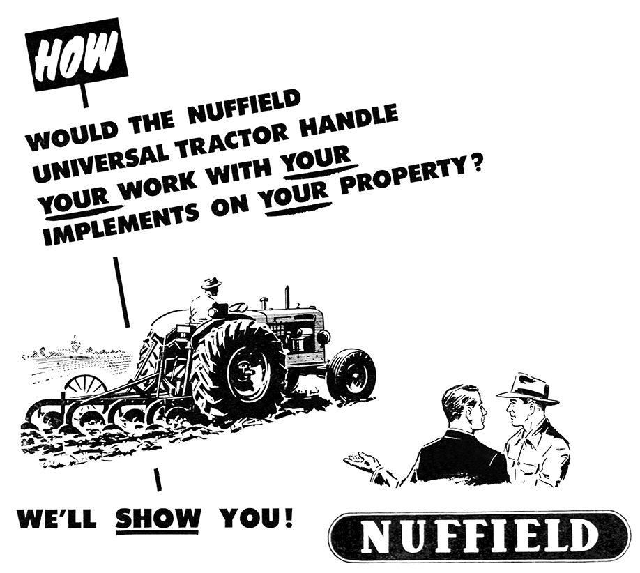 Old Nuffield Advertising
