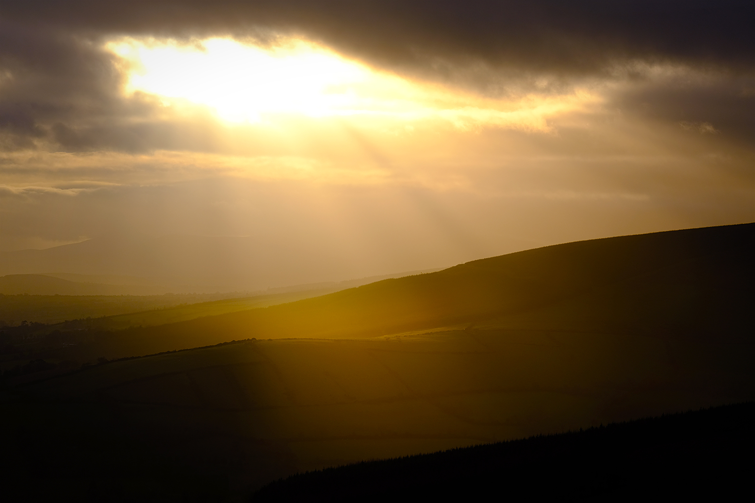 Wicklow Mountains Sunset
